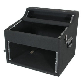 Ibiza Sound FC254 Flight Case Rack 19 pouces 3 compartiments 2U 5U 4U DJ Noir