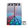 Pack 4 Spiele PAR36 DMX LEDS + Unterstützung