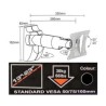 apoyo de pantalla plana de 33 a 58 cm Easy TV-14